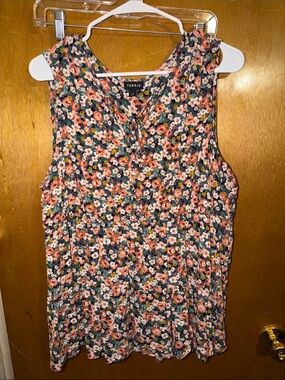 torrid Floral Sleeveless Blouse